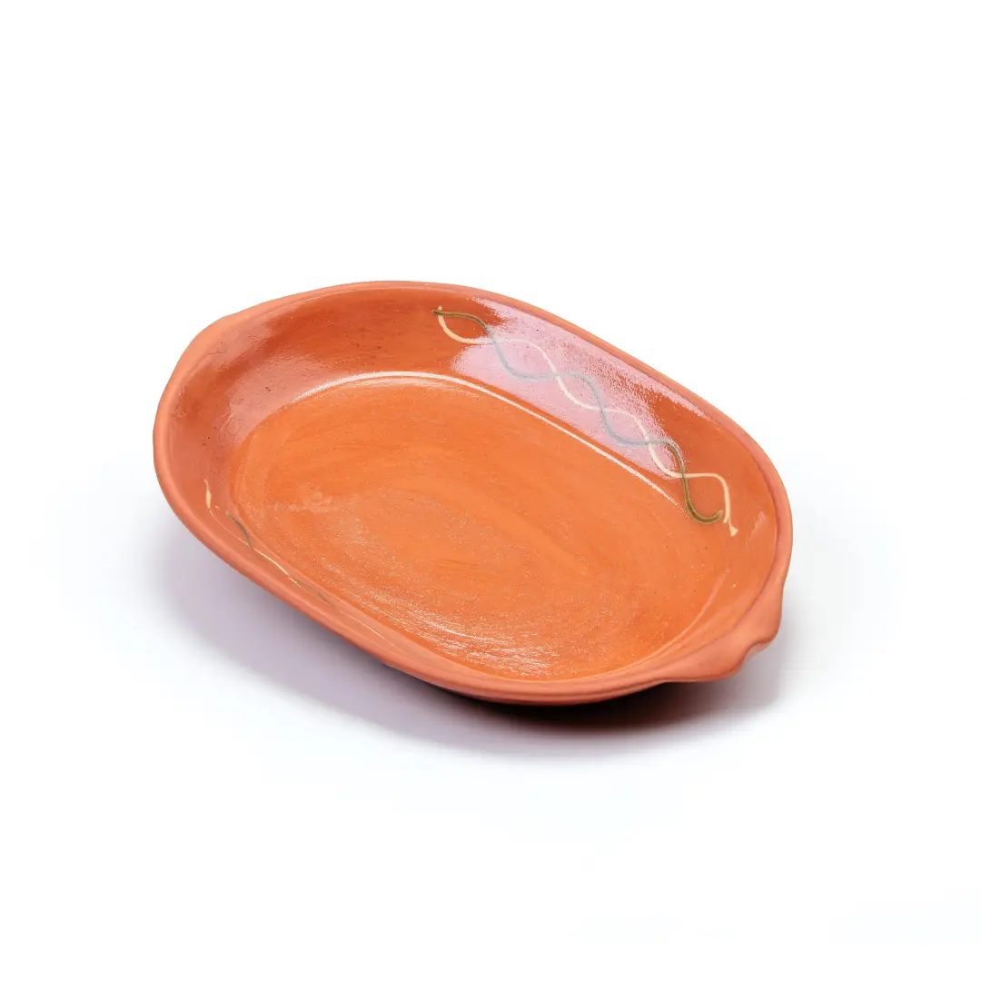 zemljani etno oval